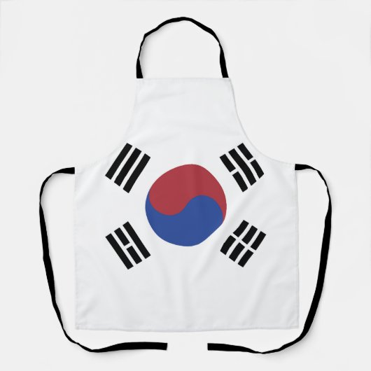 韓国国旗 エプロン (正面)