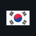 韓国国旗 キャンバスプリント<br><div class="desc">韓国国旗。</div>