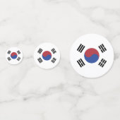 韓国国旗 コンフェッティ (正面)