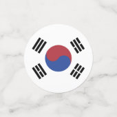 韓国国旗 コンフェッティ (スモール正面)
