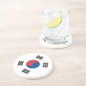 韓国国旗 コースター (側面)