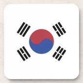 韓国国旗 コースター (正面)