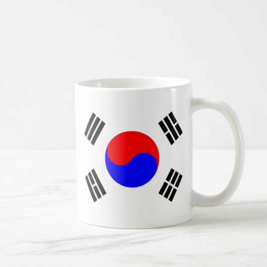 韓国国旗 コーヒーマグカップ (右)