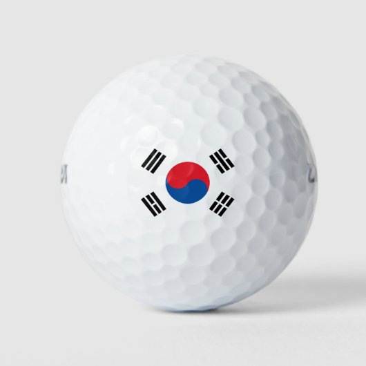 韓国国旗 ゴルフボール (正面)