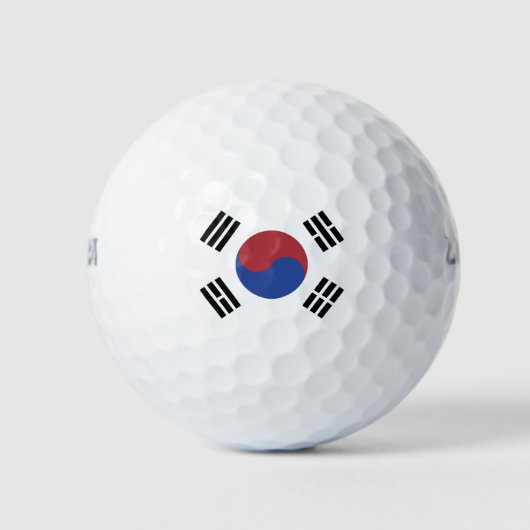 韓国国旗 ゴルフボール (正面)