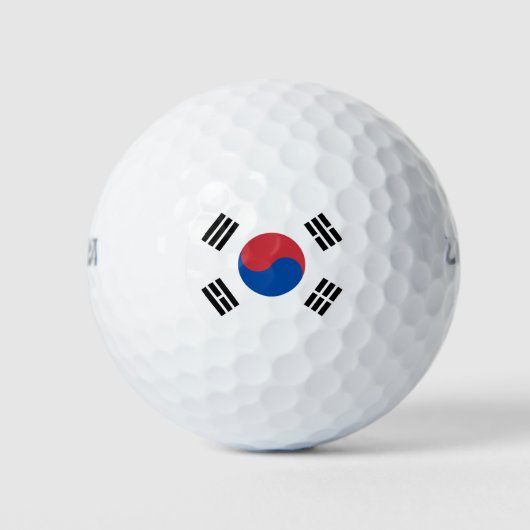 韓国国旗 ゴルフボール (正面)