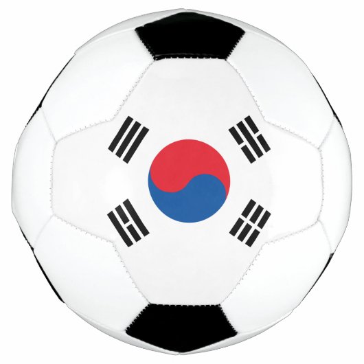 韓国国旗 サッカーボール (正面)