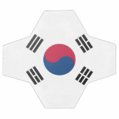 韓国国旗 サッカーボール (フラット)