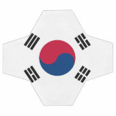韓国国旗 サッカーボール (フラット)