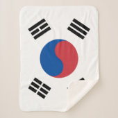 韓国国旗 シェルパブランケット (正面)