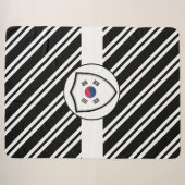 韓国国旗 シェルパブランケット (正面(横))