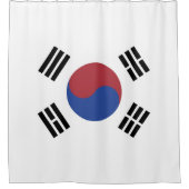 韓国国旗 シャワーカーテン (正面)