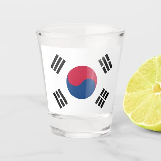 韓国国旗 ショットグラス (正面)