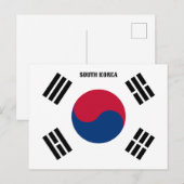 韓国国旗 シーズンポストカード (正面/裏面)