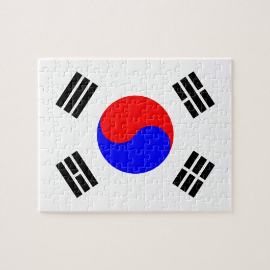 韓国国旗 ジグソーパズル (横)