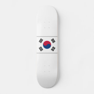 韓国国旗 スケートボード