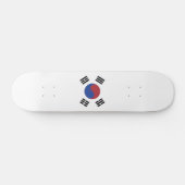 韓国国旗 スケートボード (横)