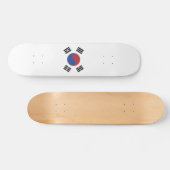 韓国国旗 スケートボード (横)