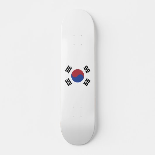 韓国国旗 スケートボード (正面)