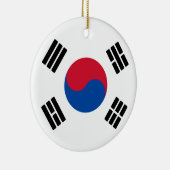 韓国国旗 セラミックオーナメント (右)