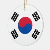 韓国国旗 セラミックオーナメント (左)