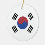 韓国国旗 セラミックオーナメント (左)