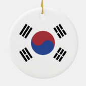 韓国国旗 セラミックオーナメント (裏面)