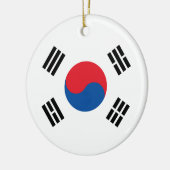 韓国国旗 セラミックオーナメント (左)