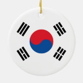 韓国国旗 セラミックオーナメント (裏面)