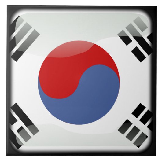 韓国国旗 タイル (正面)
