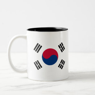 韓国国旗 ツートーンマグカップ