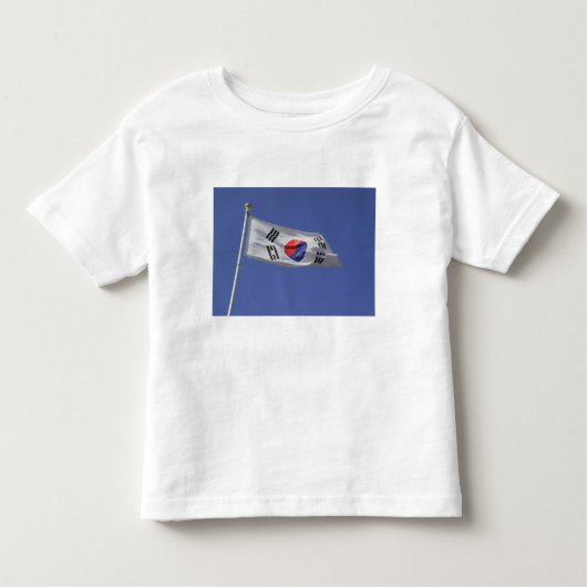 韓国国旗 トドラーTシャツ (正面)