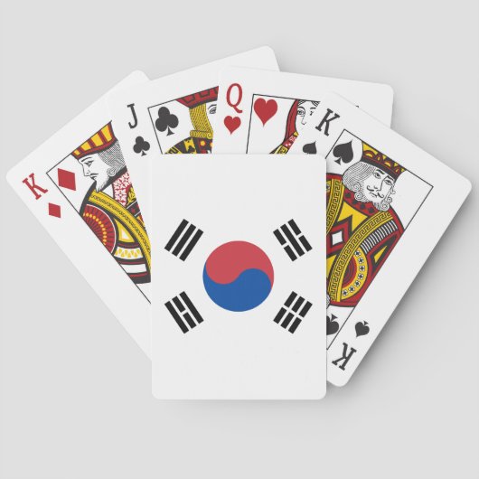 韓国国旗 トランプ (裏面)