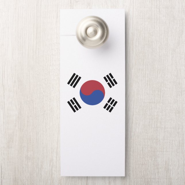 韓国国旗 ドアノブサイン (ノブ)