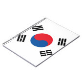 韓国国旗 ノートブック (左側)