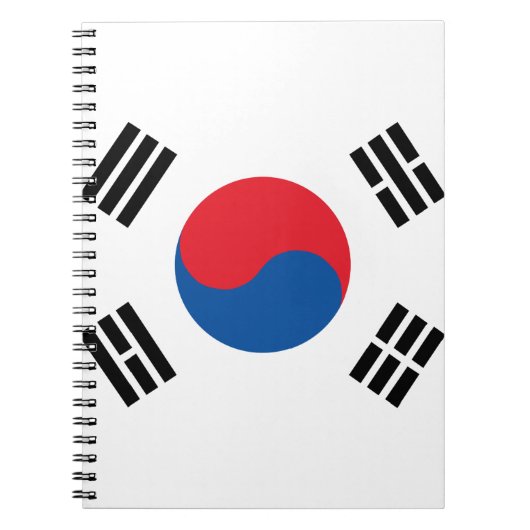 韓国国旗 ノートブック (正面)
