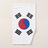 韓国国旗 ハンドタオル (ハンドタオル)