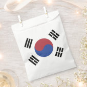 韓国国旗 フェイバーバッグ (クリップ留めされた状態)