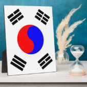 韓国国旗 フォトプラーク (側面)