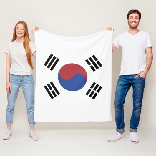 韓国国旗 フリースブランケット (インサイチュ)