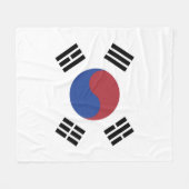 韓国国旗 フリースブランケット (正面(横))