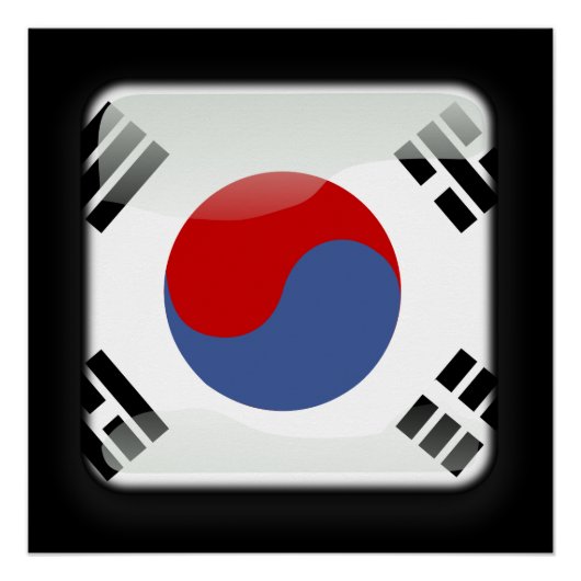 韓国国旗 ポスター (正面)