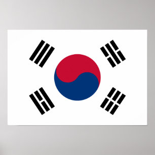 韓国国旗 ポスター