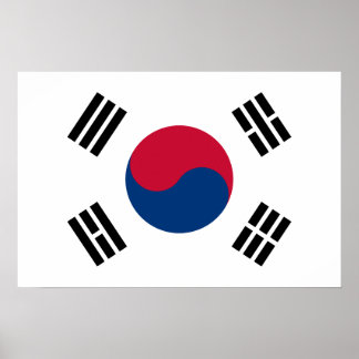 韓国国旗 ポスター
