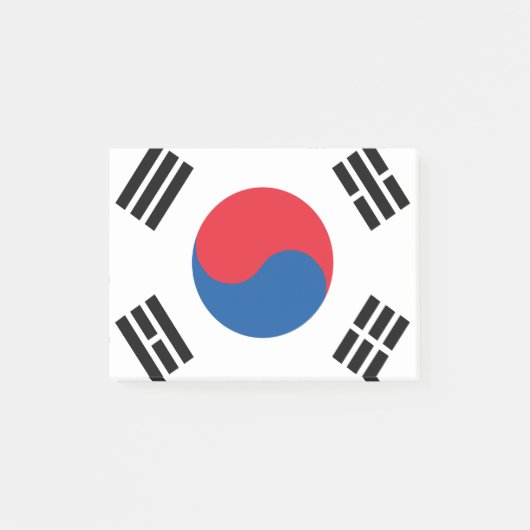 韓国国旗 ポストイット (正面)