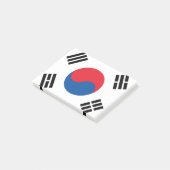 韓国国旗 ポストイット (アングル)