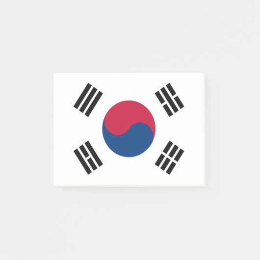 韓国国旗 ポストイット (正面)