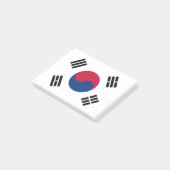 韓国国旗 ポストイット (アングル)