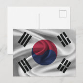 韓国国旗 ポストカード (正面/裏面)