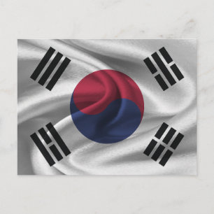 韓国国旗 ポストカード